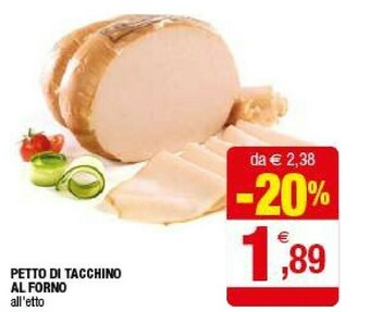 Iperal Petto Di Tacchino Al Forno offerta