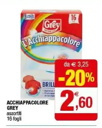 Iperal Grey L'cchiappacolore offerta