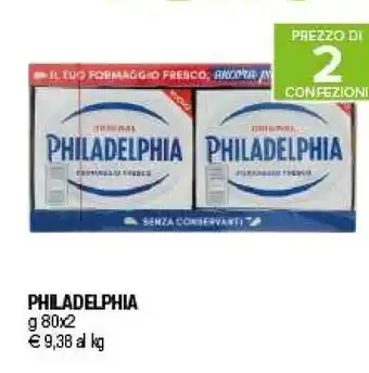 Iperal Mondelez Philadelphia Classico 160 G(ml) offerta