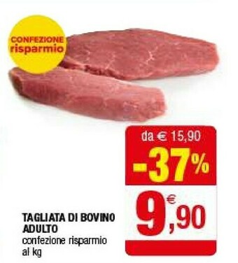 Iperal Tagliata Di Bovino Adulto offerta