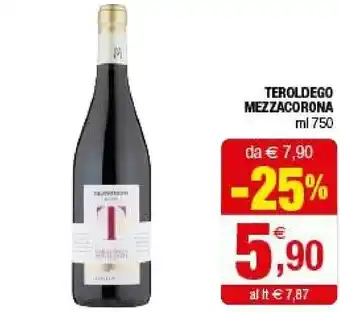 Iperal Mezzacorona Teroldego offerta