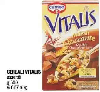Iperal Cameo Cereali Vitalis offerta