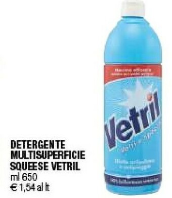 Iperal Vetril Detergente Multisuperficie Squeese offerta