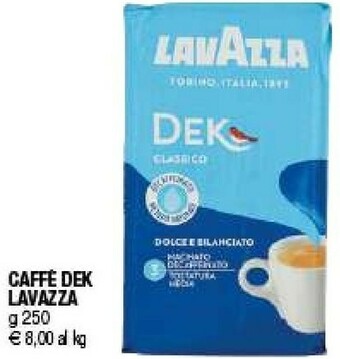 Iperal Lavazza Caffe Dek offerta