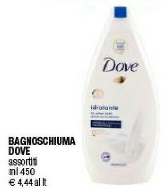 Iperal Dove Bagnoschiuma offerta