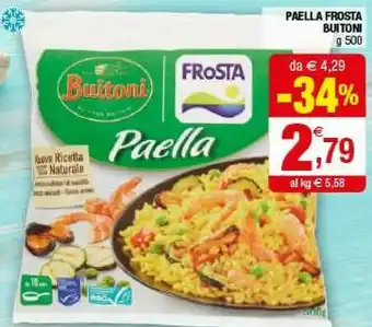 Iperal Buitoni Buitoni Paella Frosta offerta