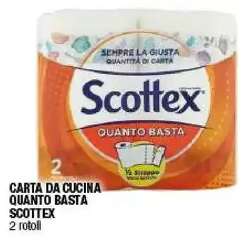 Iperal Scottex Carta Da Cucina Quanto Basta offerta