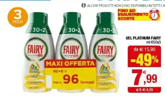Iperal Fairy Gel Platinum offerta