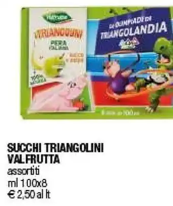 Iperal Valfrutta Succhi Triangolini offerta