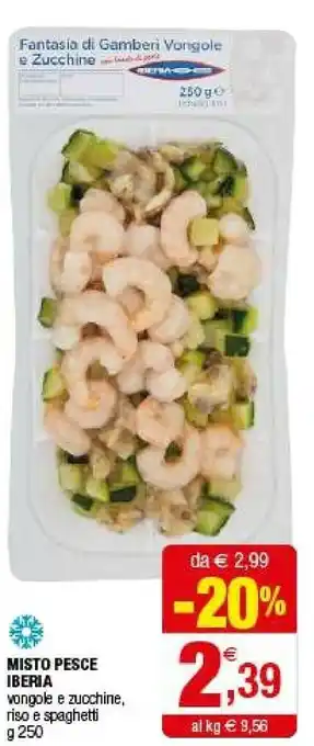 Iperal Iberia Misto Pesce offerta