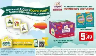 Iperal Pampers Costumino offerta