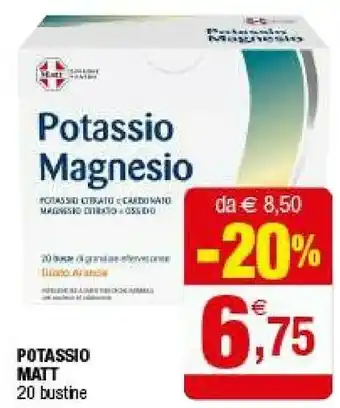 Iperal Matt Potassio Magnesio offerta