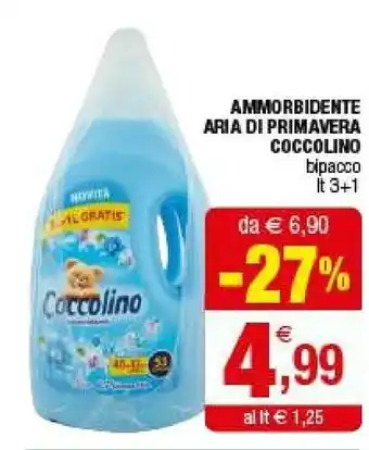 Iperal Coccolino Ammorbidente Aria Di Primavera offerta