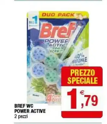 Iperal Bref Wc Power Active offerta