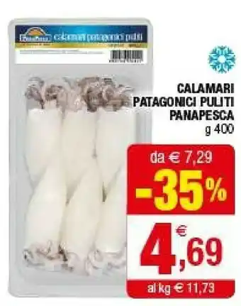Iperal Panapesca Calamari Patagonici Puliti offerta