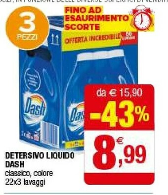 Iperal Dash Detersivo Liquido offerta