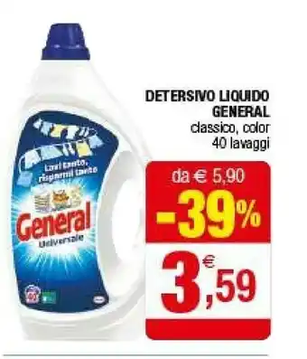 Iperal General Detersivo Liquido offerta