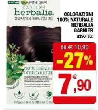 Iperal Garnier Colorazioni 100% Naturale Herbalia offerta