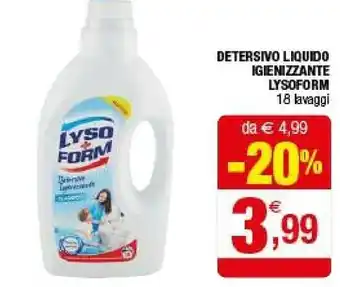 Iperal Lysoform Detersivo Liquido Igienizzante offerta