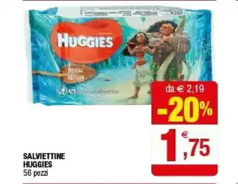 Iperal Huggies Salviettine offerta