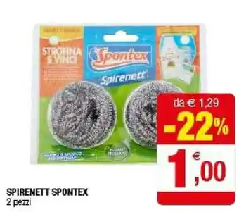 Iperal Spontex Spirenett offerta