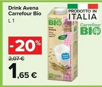 Carrefour Market Drink Avena Bio offerta