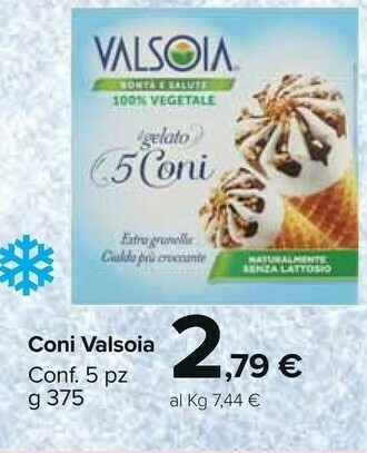 Carrefour Market Valsoia Coni offerta