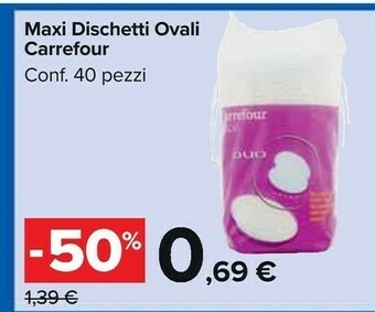Carrefour Market Carrefour Maxi Dischetti Ovali offerta