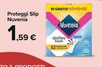 Carrefour Market Nuvenia Proteggi Slip offerta