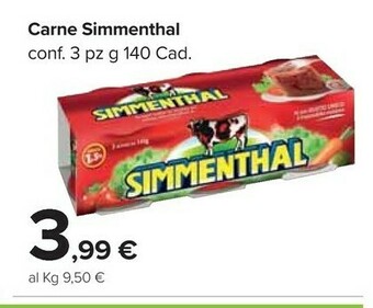 Carrefour Market Simmenthal Carne offerta