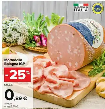 Carrefour Market Carrefour Mortadella Igp offerta
