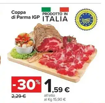 Carrefour Market Carrefour Coppa Di Parma Igp offerta