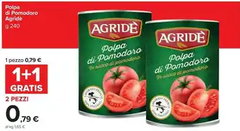 Carrefour Agride Polpa Di Pomodoro offerta