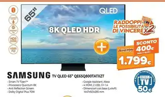 Samsung TV QLED 65" QE65Q800TATXZT