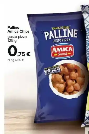 Carrefour Amica chips Palline offerta