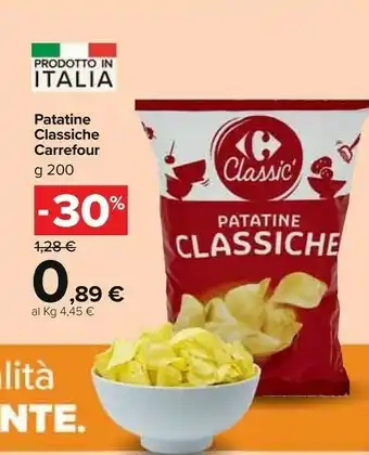 Carrefour Carrefour Patatine Classiche offerta