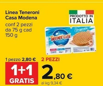 Carrefour Casa Modena Teneroni L'Originale 150 G(ml) offerta