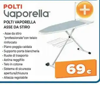 Expert Polti Vaporella Asse Da Stiro offerta