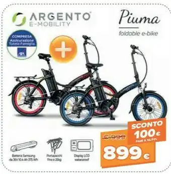 Expert Argento Bike Piuma offerta