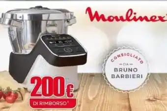 Euronics Moulinex Consigliato Bruno Barbieri offerta