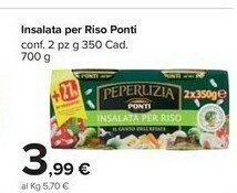 Carrefour Market Ponti Insalata Per Riso Light Peperlizia 350 G(ml) offerta