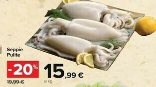 Carrefour Market Seppie Pulite offerta
