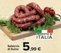 Carrefour Market Carrefour Salsiccia Di Suino offerta