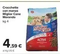 Carrefour Market Morando Crocchette Con Manzo Miglior Cane offerta