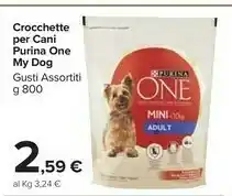 Carrefour Market Purina Crocchette Per Cani One My Dog offerta