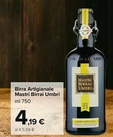 Mastri birrai umbri Birra Artigianale