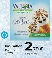 Carrefour Market Valsoia Il Gelato 5 Coni offerta