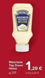 Carrefour Market Heinz Maionese 215 G(ml) offerta