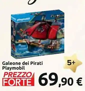 Galeone dei pirati playmobil