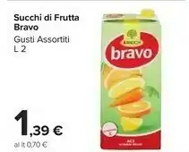 Carrefour Market Bravo Rauch Succhi Di Frutta offerta